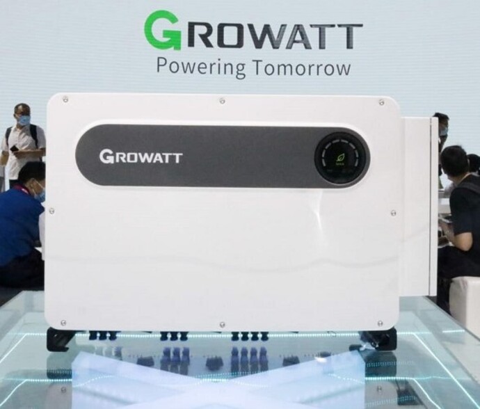 Growatt se encuentra entre los tres principales proveedores de inversores